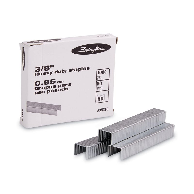 Swingline S.f. 13 Heavy-Duty Staples, 0.38" Leg, 0.5" Crown, Steel, 1,000/box - Image 5