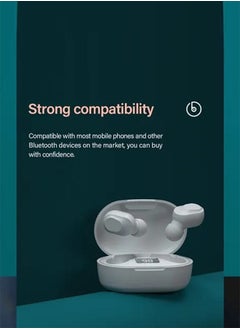 Generic Bluetooth Touch Air Pods with HD Microphone HD stereo sound /XT91  - Image 2