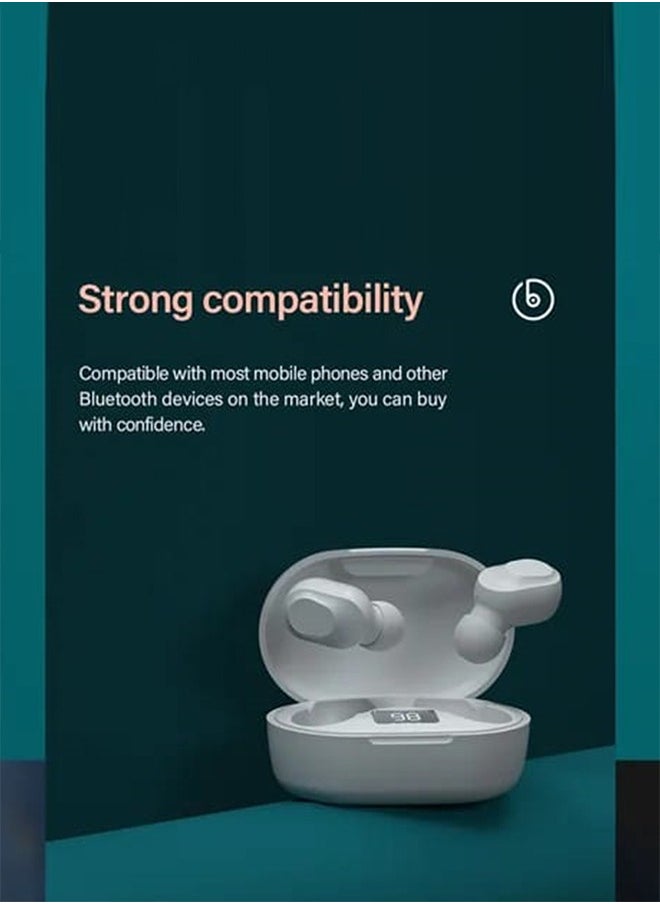 Generic - Bluetooth Touch Air Pods with HD Microphone HD stereo sound /XT91 - Image 1