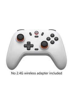 GameSir Nova Lite 2.4g Wireless Controller for Windows PC, iPhone, Android, Switch & Steam Deck, Bluetooth Controller Gamepad with Hall Effect Trigger,Turbo,Rumble Vibration(Nova Lite White)