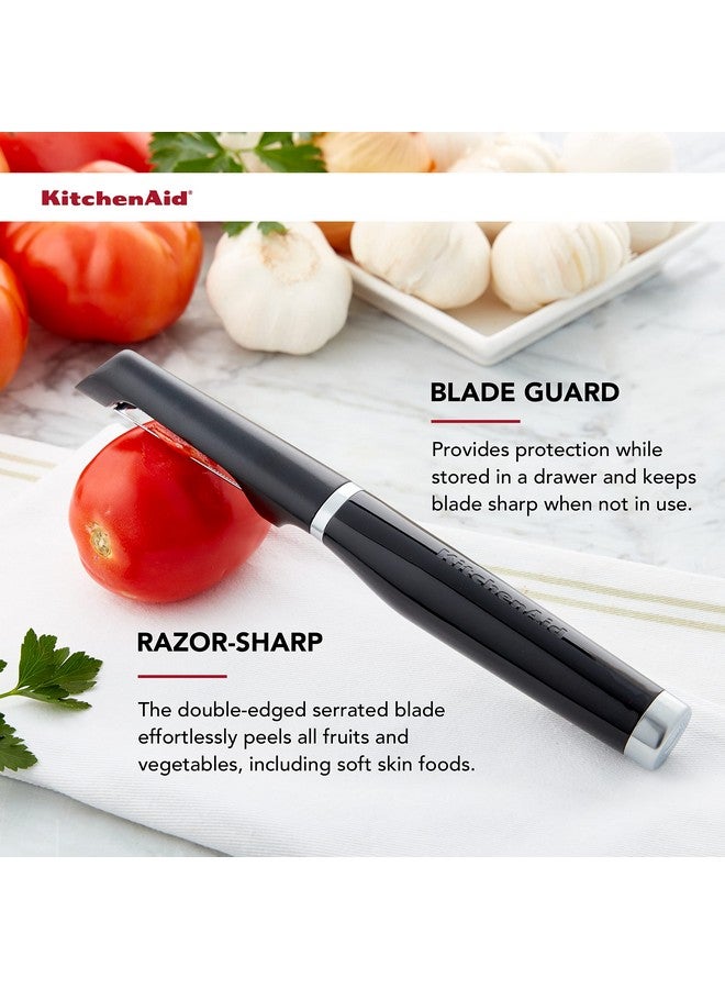 KitchenAid Classic Euro Peeler, 8.6 inches, Black - Image 3