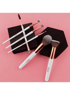 Renee Renee All In 1 Professional Makeup Brush Set Of 6, Premium Easy To Hold & Precise Application For Face, Eyes & Brows | Cruelty Free & Uniquely Designed Super Soft Bristles For Unparalleled Precision  - Image 4