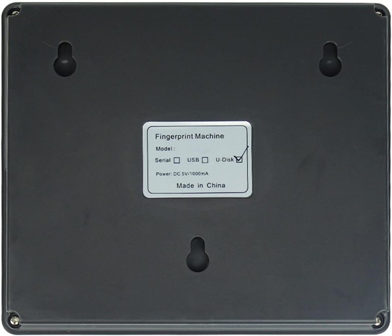 Attendance Machine Time Card Machine P-80 Fingerprint Password Time Clock Fingerprint Time Attendance Machine Voice Prompt - Image 3