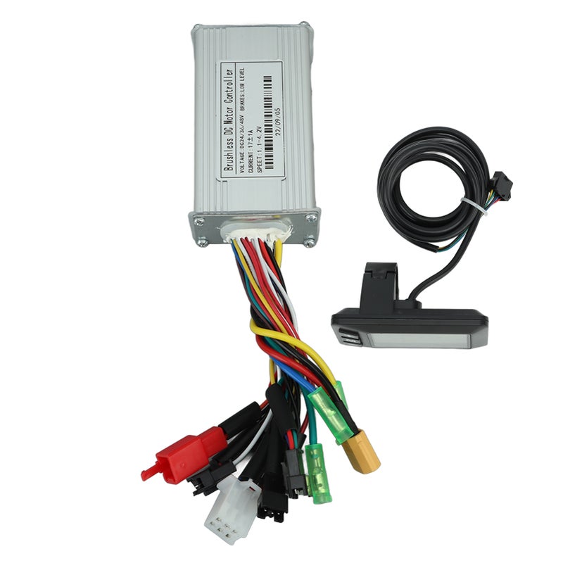 24V 36V 48V 250W‑350W 17A Three Mode Sine Wave Controller Motor Brushless Controller Kit with LCD Display for Electric Bicycle - Image 3
