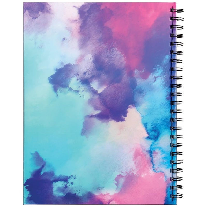 UCreate Fashion Poly Sketch Book, Watercolor Splash, 9" x 12", 1 Count - Image 2