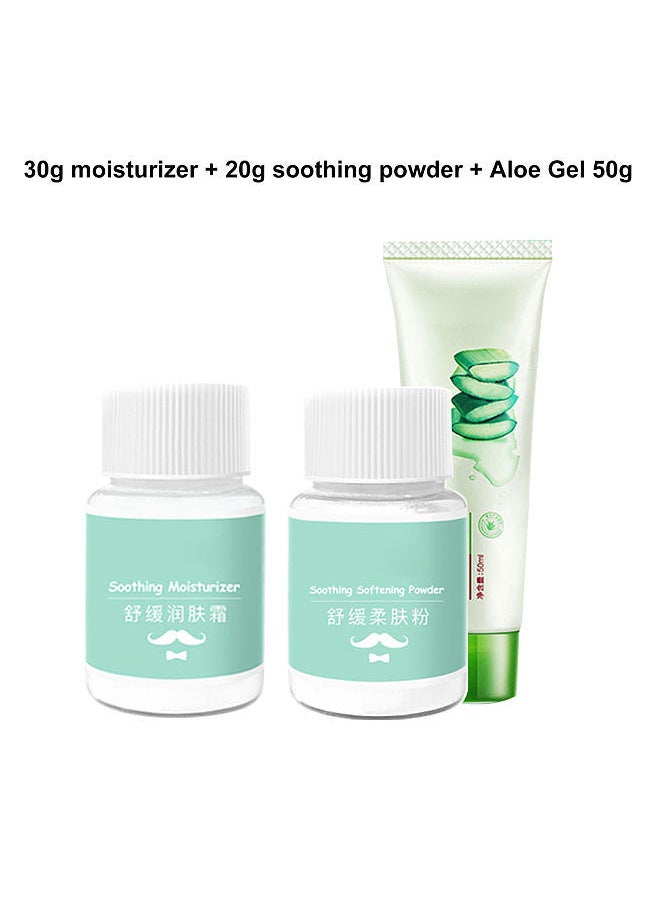 Generic - La Milee Extra Strength Creme Bleach Facial Hair Bleaching Cream Fade Hair Color For Face & Body Soothing Moisturizer 30g + Soothing Softening Powder 20g + Aloe Gel 50g - Image 1