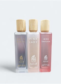 PACKAGE ASAAF FOR WOMEN 3* PCS 200 ML