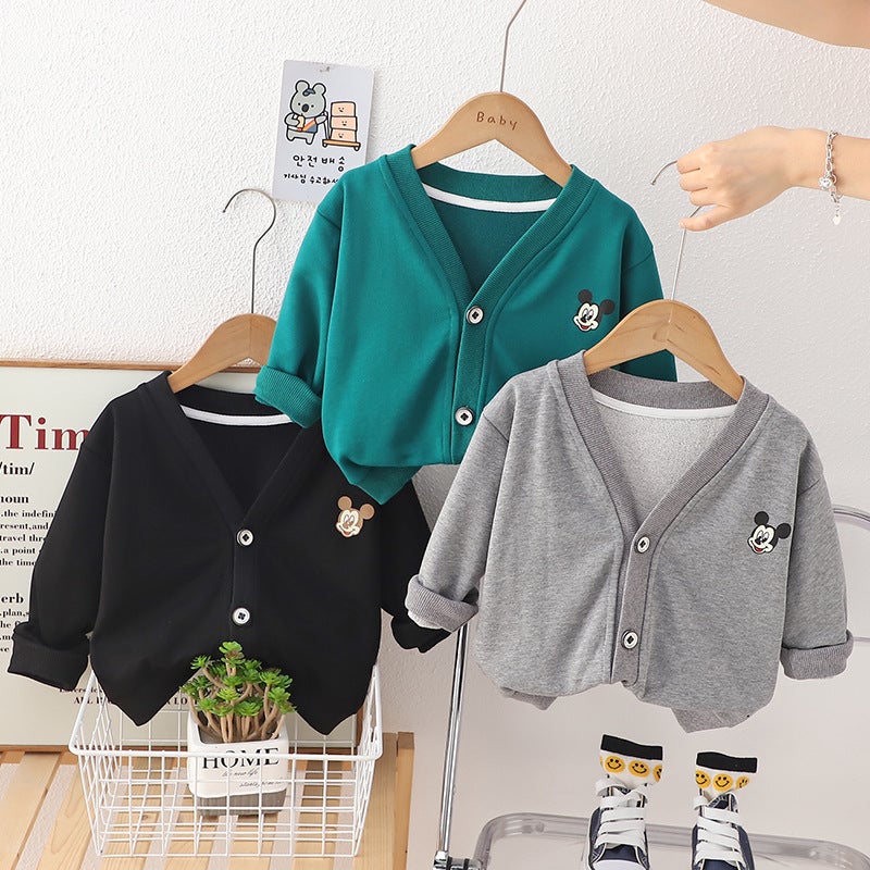 0~6 Years Old Baby Sweater Cardigan Boys And Girls Jacket Casual Clothes Outerwear - Image 2