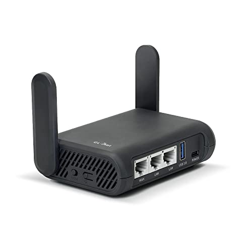 GL.iNet GL-A1300 Pocket VPN Travel Router - Portable Wi-Fi Router for Travel, Easy to Set up, Connect to Public & Hotel Wi-Fi login Page - Image 1