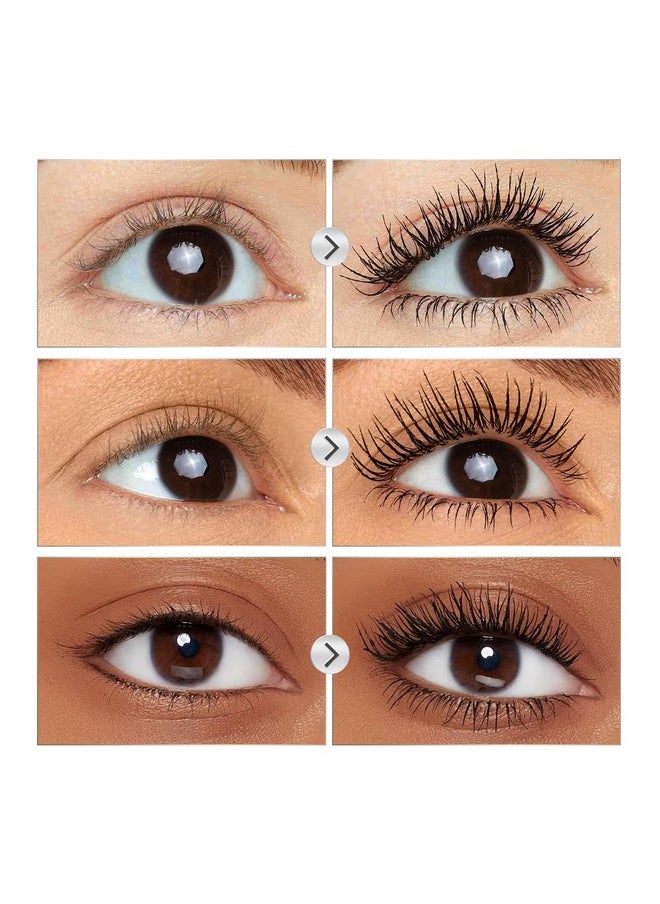 SACE LADY - SACE LADY Waterproof Mascara with Lash Curler Volume and Length, Black No Clump Lift Lash Mascara, Lasting Smudge-proof Natural Looking Curl Eye Makeup Set, Cruelty Free, 0.28Oz - Image 1