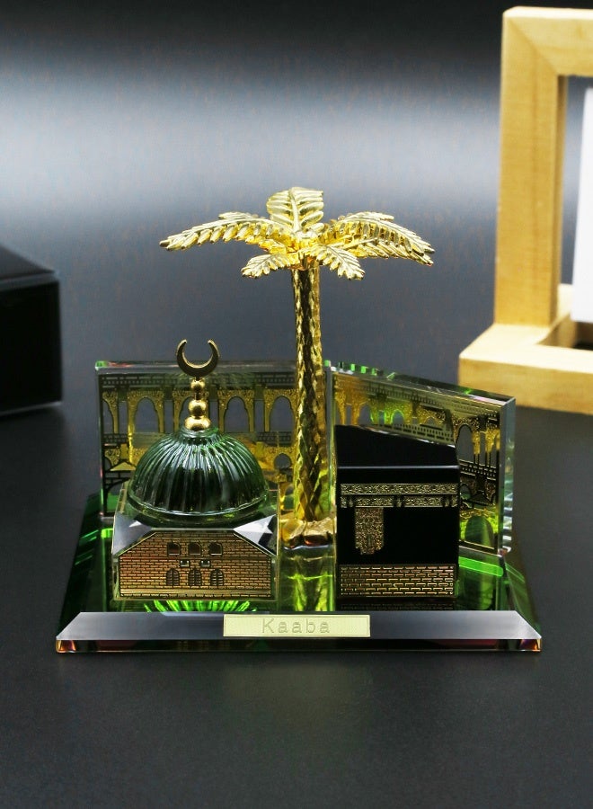 MHONGWEI Islamic Element Handicrafts, Home Decoration Gifts, Simplified Architectural Souvenirs, High-end Office Desktop Ornaments - Image 3