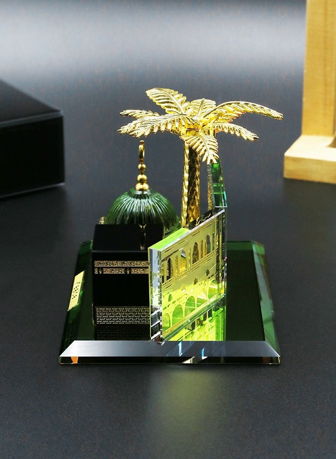 MHONGWEI Islamic Element Handicrafts, Home Decoration Gifts, Simplified Architectural Souvenirs, High-end Office Desktop Ornaments - Image 4