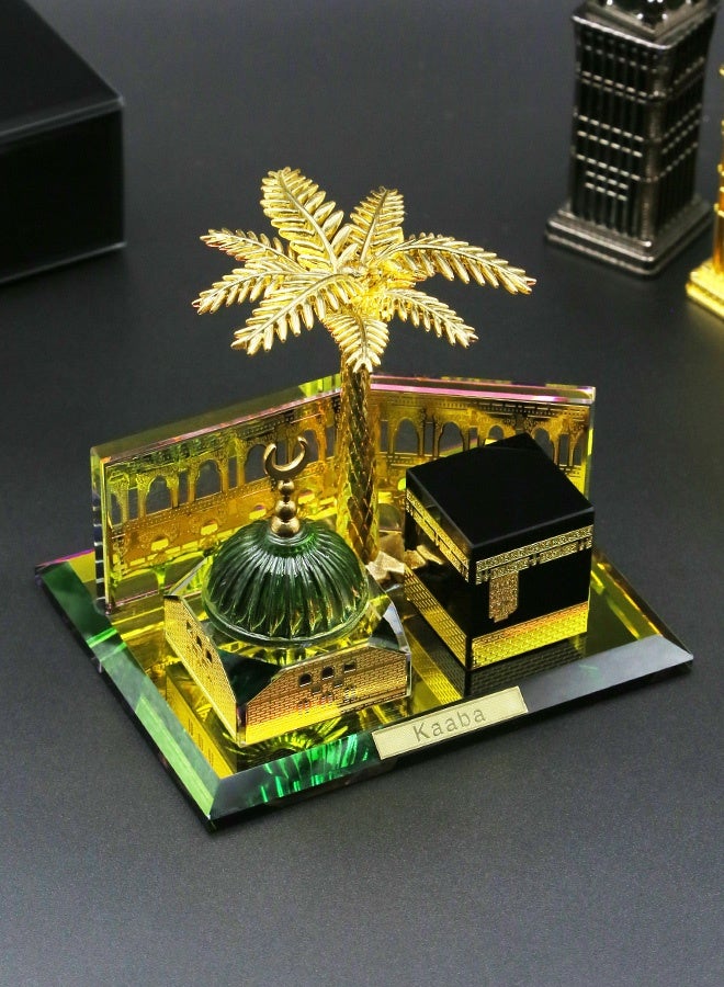 MHONGWEI Islamic Element Handicrafts, Home Decoration Gifts, Simplified Architectural Souvenirs, High-end Office Desktop Ornaments - Image 2