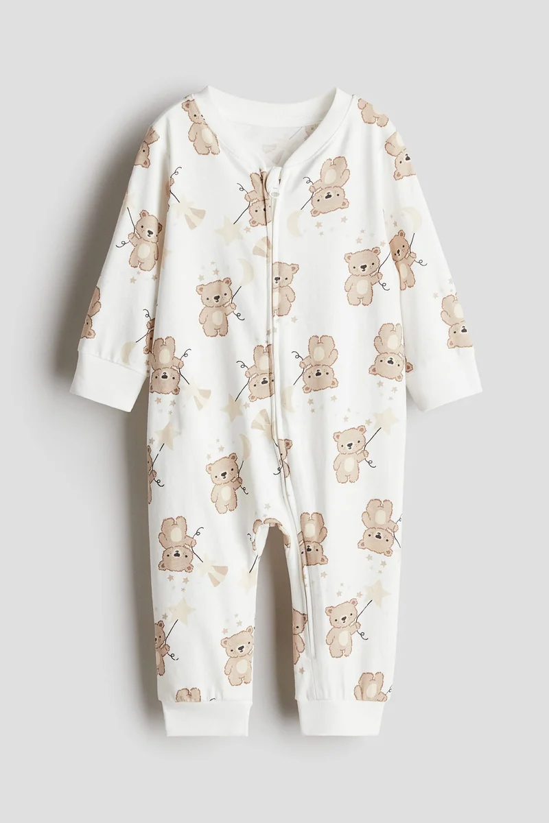 H&M Patterned sleepsuit