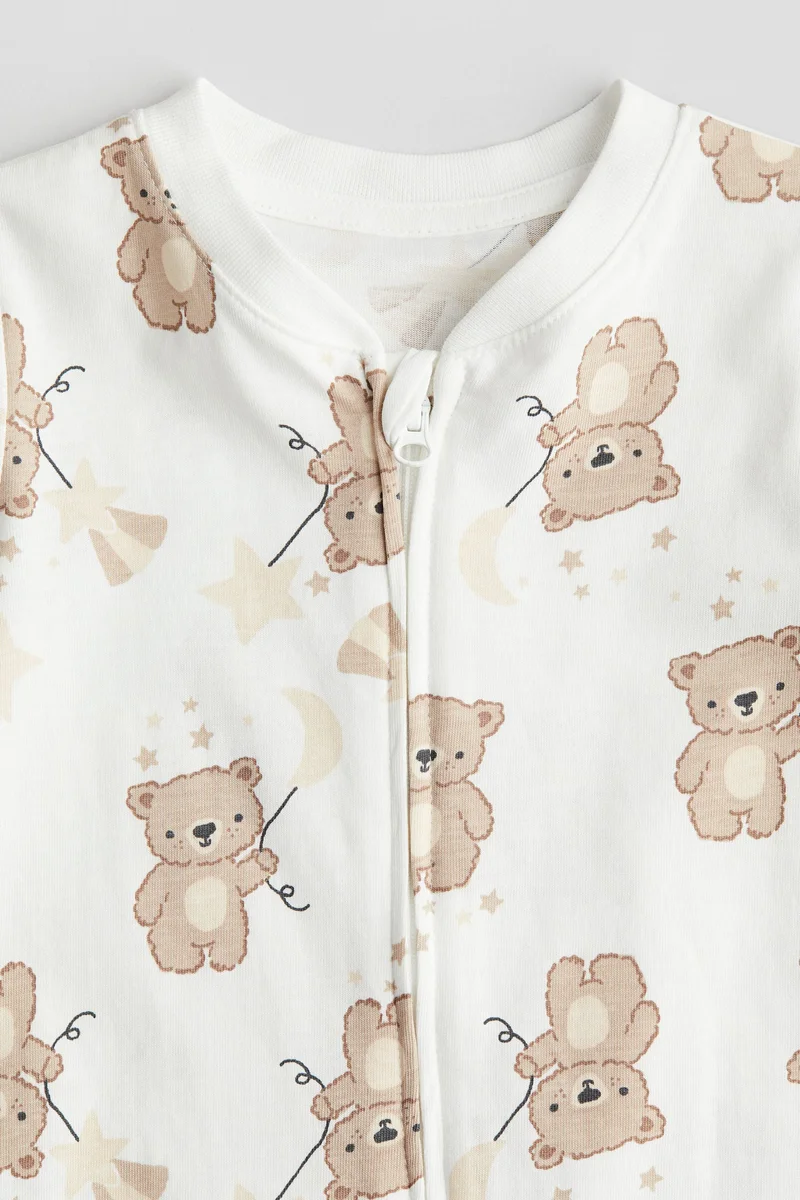 H&M Patterned sleepsuit