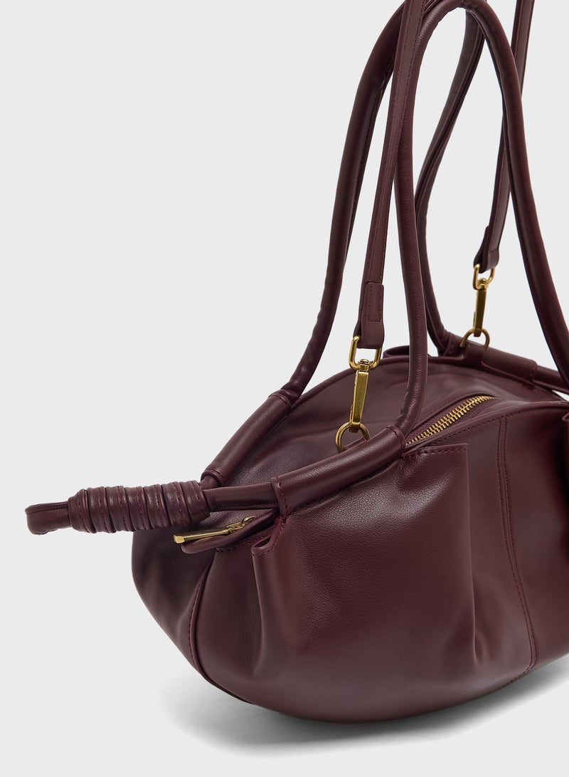 Ginger Scrunched Shoulder Bag  - Image 4