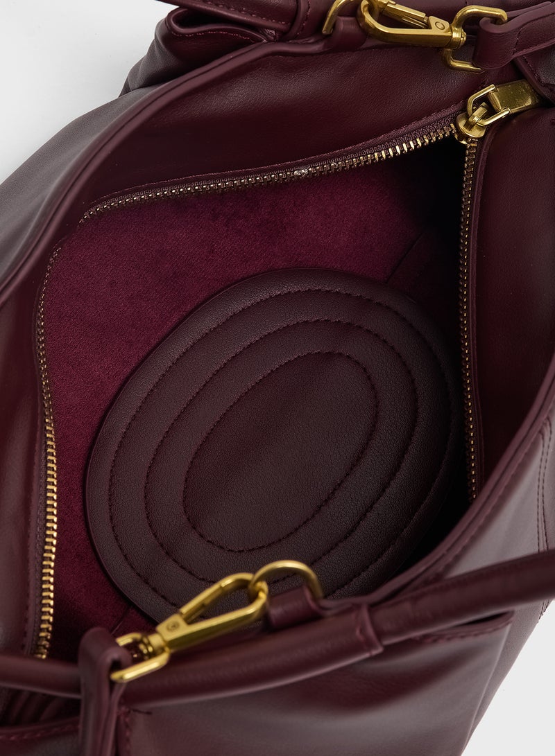 Ginger Scrunched Shoulder Bag  - Image 5