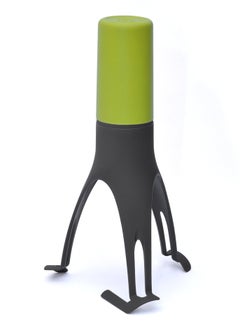 Portable Electric Triangle Whisk 3 Speed Adjustable Hand Mixer for Egg Frappe Matcha and More in Green