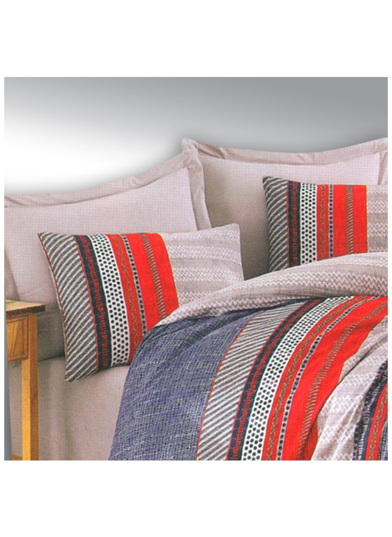 Family Bed Flat Bed sheet Set Cotton 4 pieces size 240 x 250 cm Model 121 from Family Bed  - Image 5