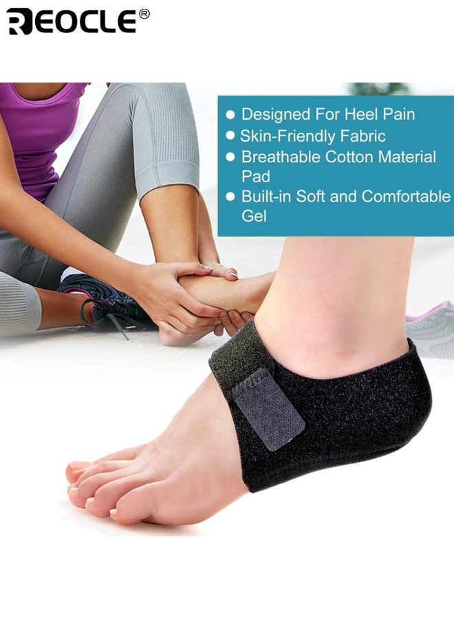 REOCLE 1Pair Plantar Fasciitis Socks with Arch Support Foot Care Compression Sleeve Night Pain Relief Eases Swelling and Heel Spurs Ankle Brace Support for Fast Pain Relief for Men and Women - Image 5