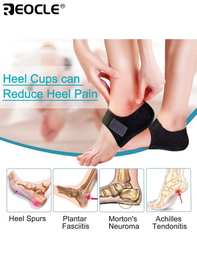 REOCLE 1Pair Plantar Fasciitis Socks with Arch Support Foot Care Compression Sleeve Night Pain Relief Eases Swelling and Heel Spurs Ankle Brace Support for Fast Pain Relief for Men and Women - Image 2