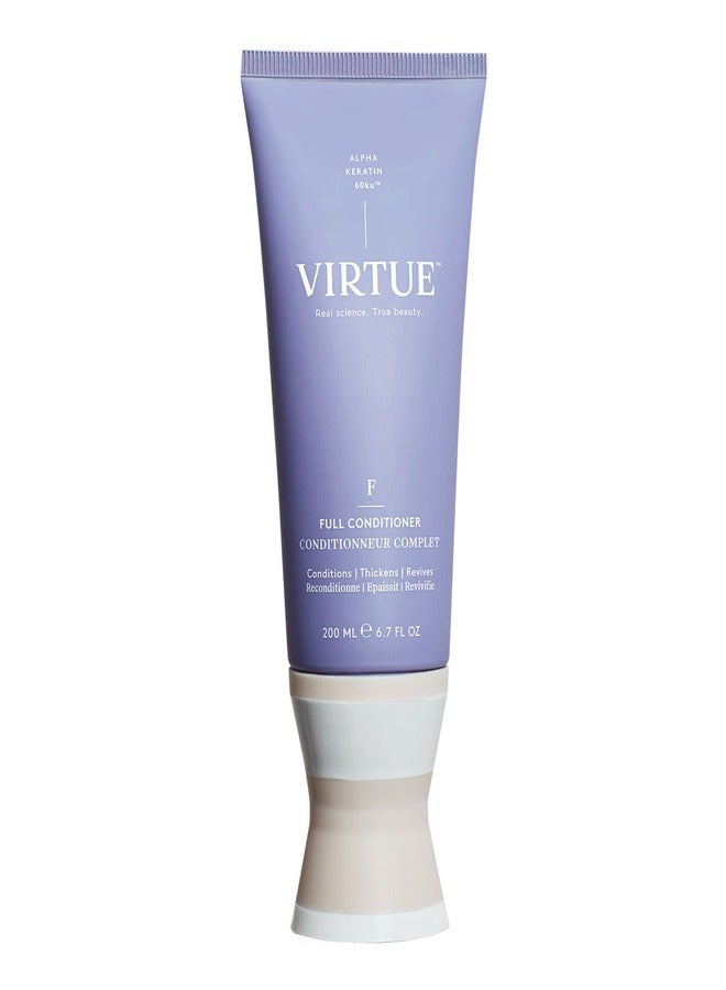 VIRTUE Full Conditioner - Volumizing & Strengthening Hair Care, 200ml - Image 1