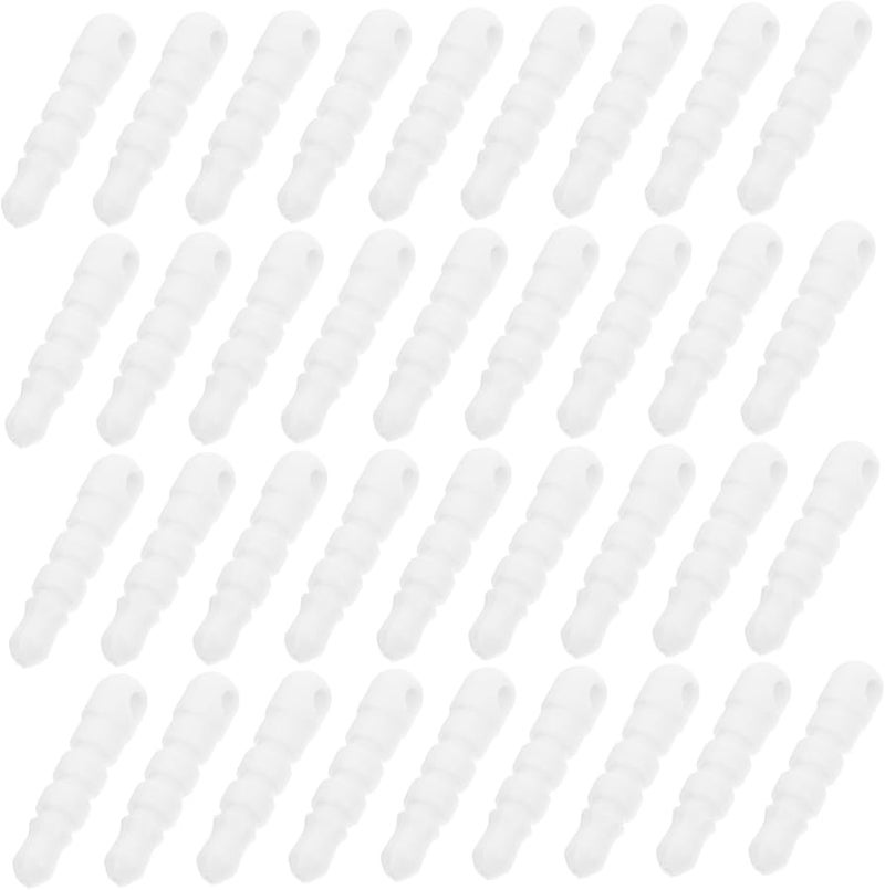 100 Pcs PVC Headphone Jack Plugs Dust Caps For Earphones And Phones - Image 1