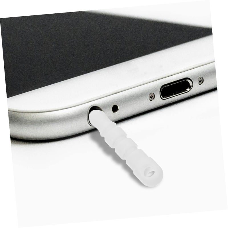 100 Pcs PVC Headphone Jack Plugs Dust Caps For Earphones And Phones - Image 5