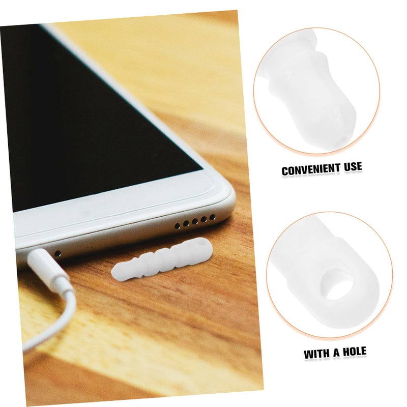 100 Pcs PVC Headphone Jack Plugs Dust Caps For Earphones And Phones - Image 4