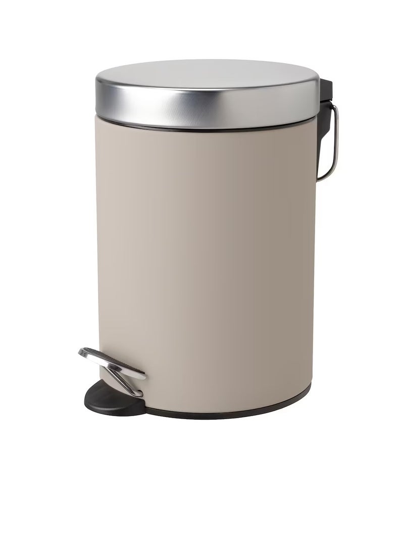 Waste bin, beige  - Image 3
