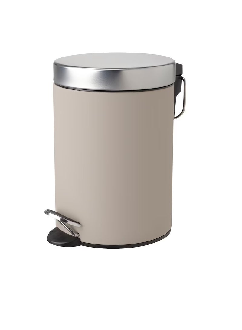 Waste bin, beige  - Image 1