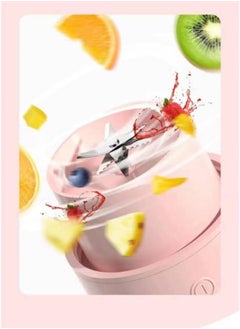 Reko Portable Juicer Fruit Juice Cup Household Multifunctional Blender Juicer Wireless Electric Juicer Cordless Fruit Juicer  - Image 2