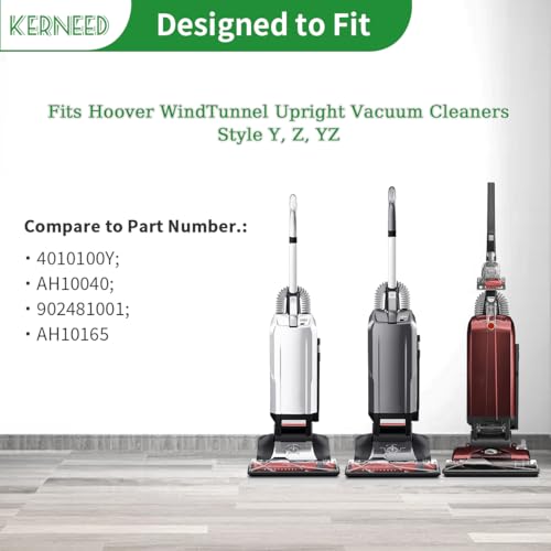 Kerneed 5 Pack Type Y HEPA Vacuum Bags for Hoover WindTunnel Upright Style Y, Z, YZ Vacuum Cleaners, Replace Part 4010100Y - Image 2