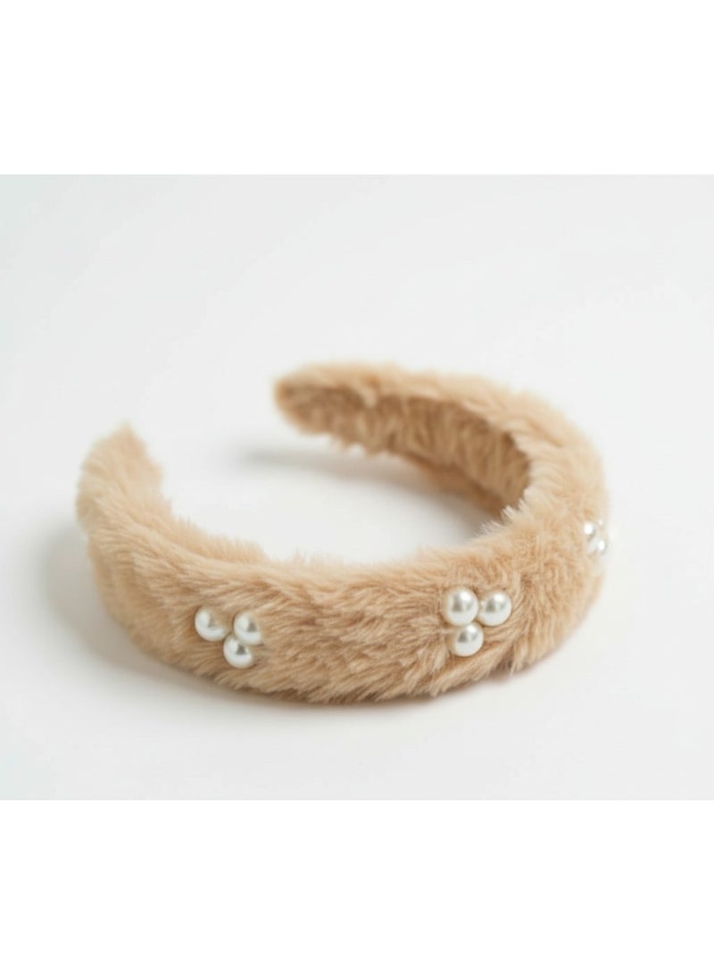 مشبك شعر غير قابل للانزلاق – طوق لتثبيت الشعر للبنات مناسب للشعر الطويل والقصير (قطعة واحدة)