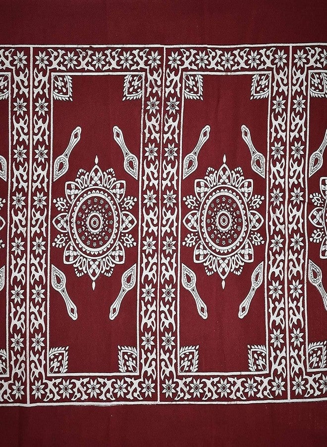 Hesch 9 Long Printed Cotton Dastarkhan for Food Muslim, Floral and Traditional Design Printed Cotton Dastarkhan for Food Muslim 22 Seater - Image 2