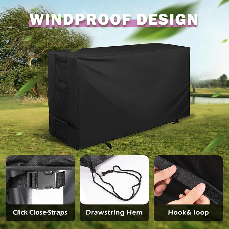 Starcrew Grill Cover for Blackstone 36 Inch Griddle with Hood, Outdoor Griddle Cover for Blackstone 2210/2212/2310/2322, Flat Top Grill Cover for 4 Burner 36" Griddle - Image 5