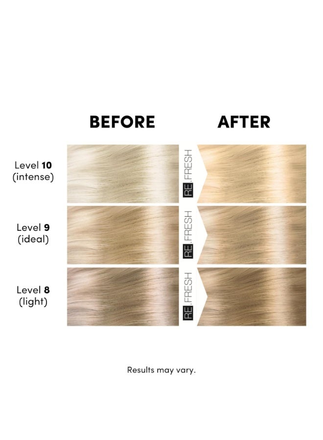 Lisap Color Depositing Hair Mask, Golden, 8.45 oz, Hair Gloss Toner Deep Conditioning Hair Mask, Dry Damaged or Color Treated Hair Repair, With Hydrating Camellia Oil, For Shine & Moisturization - Image 2