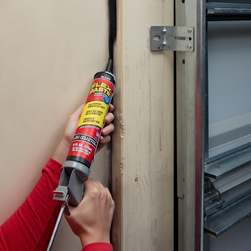 Flex Paste, Waterproof Paintable Putty, Spackle Sealant, Fill Gaps Cracks Holes - Block Out Water and Air - UV Resistant - Walls, Drywall, EPDM, Concrete, Roof, RV Repairs, White, Cartridge - Image 5