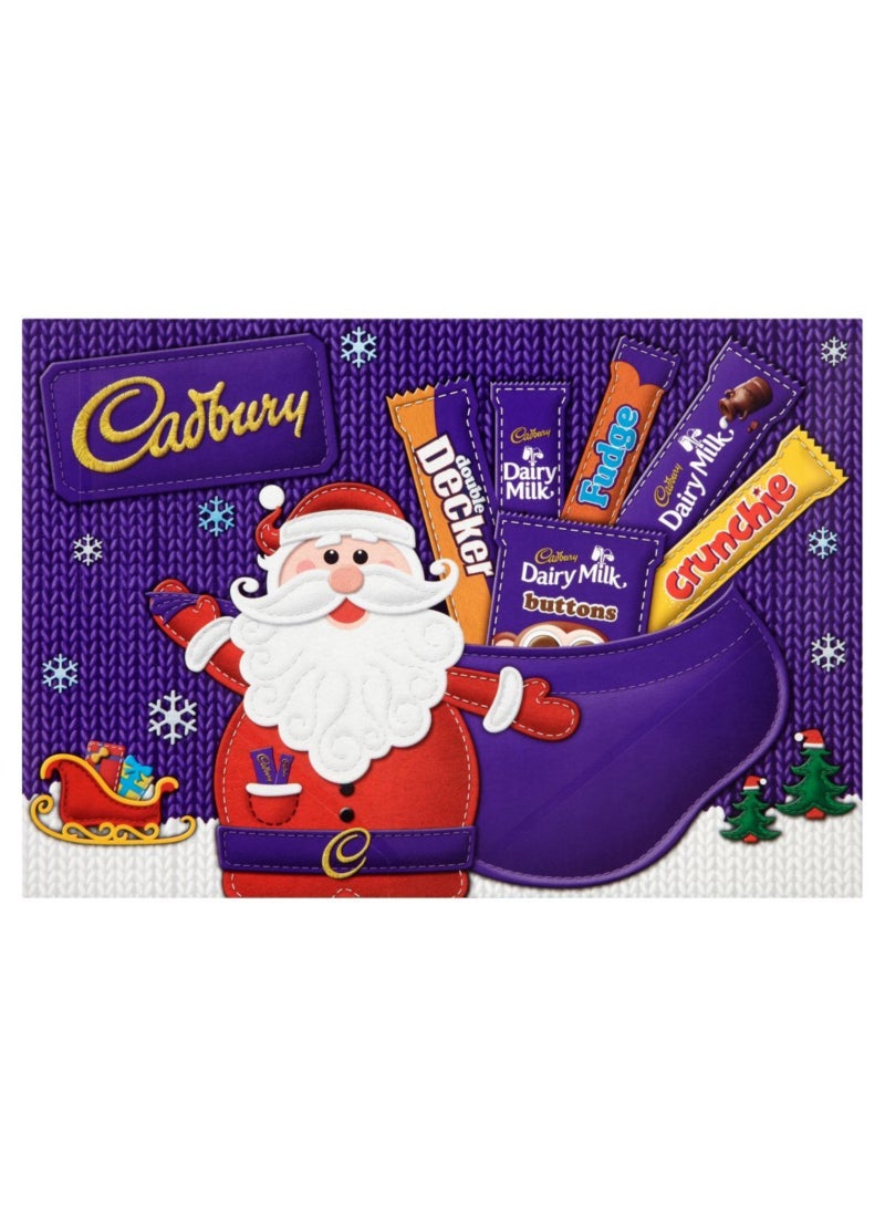 Cadbury Medium Santa Selection Box 125g - Image 1