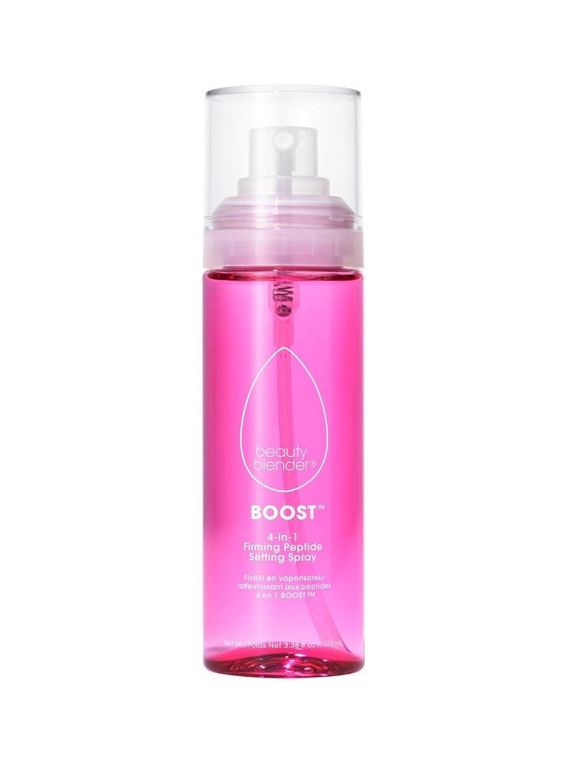 beautyblender beautyblender Boost 4-in-1 Firming Peptide Setting Spray, Set Makeup Up to 18 hours, Plump & Hydrate Skin, While Blur Pores and Reduce Shine  - Image 1