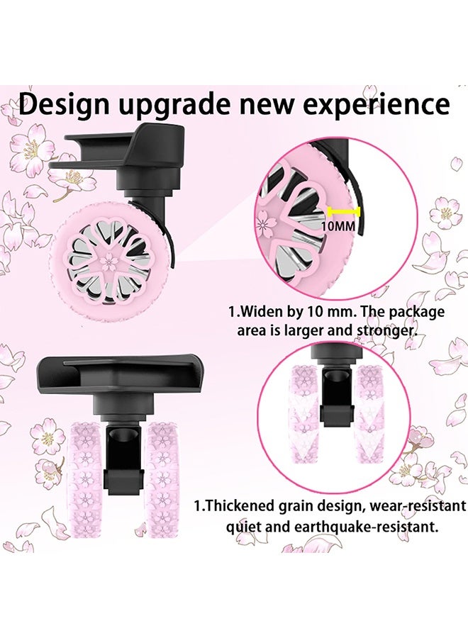 Quantum 8 PCS Luggage Wheel Covers, Premium Silicone Protectors Spinner Wheels Anti-Slip, Suitcase Wheels Protective for Essential Travel Accessories - Image 3