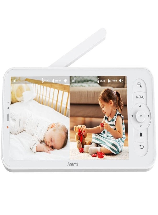 ARENTI 5-Inch Wireless Baby Monitor Display, Parent Unit for AInanny A4 Camera(Screen1) - Image 1
