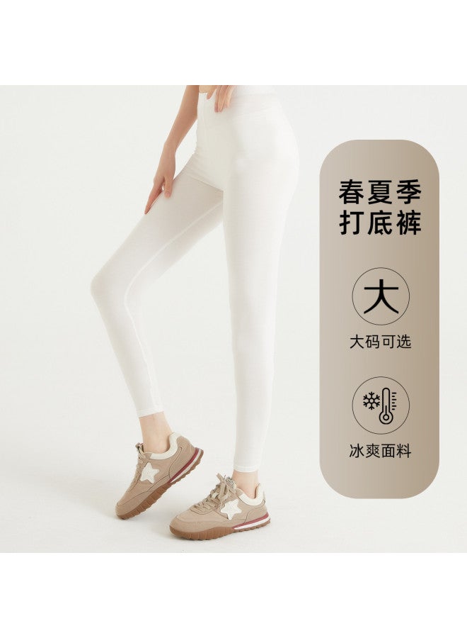 pincai Spring And Summer Leggings Women'S Wearable Thin Skin-Friendly Breathable Stretchy Slimming Ankle-Length Tight Pants - Image 2