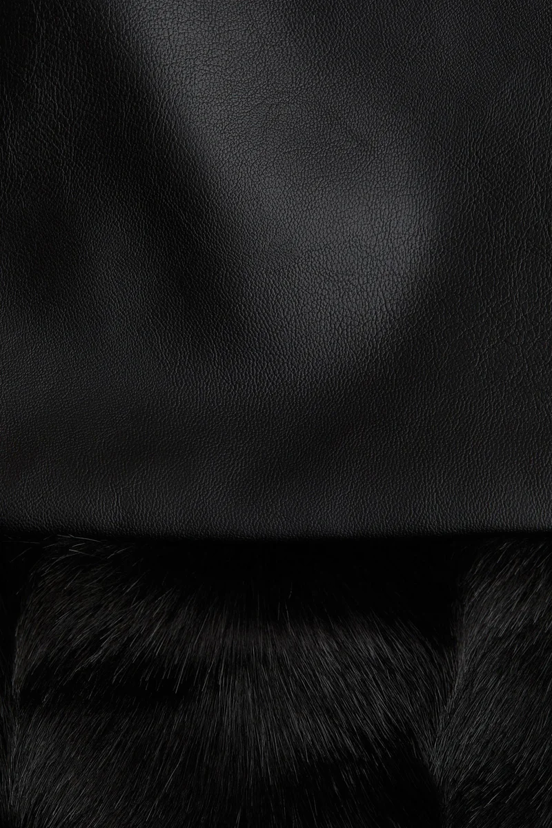 H&M Coated mini dress