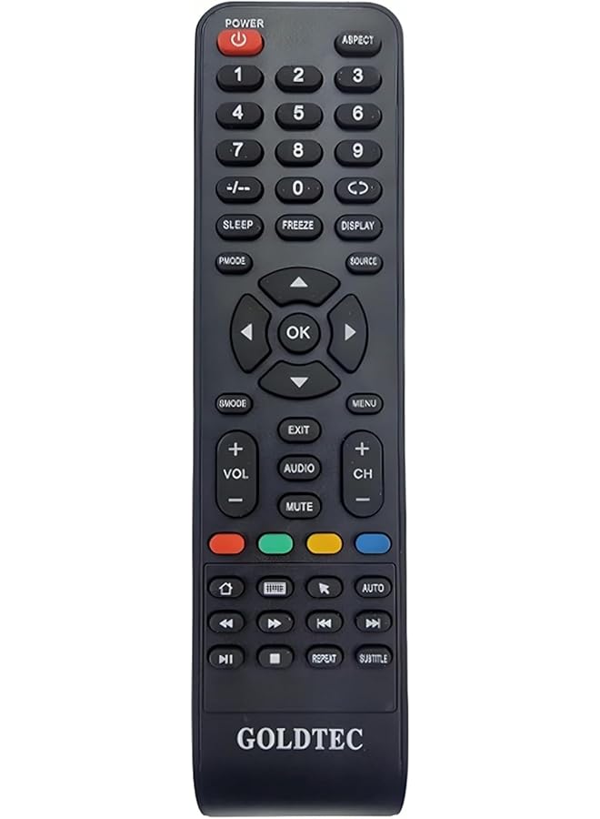 erorex Replacement Remote Control Compatible With Goldtec Lcd Led Tv  - Image 1