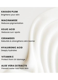 HYPHEN All I Need Sunscreen SPF 50 PA ++++ | Lightweight Sun Cream That Moisturizes & Leaves No White Cast | UVA & UVB Sun Protection & Blue Light Protection | Niacinamide, Ceramide Mineral Sunscreen SPF 50 for | Rich in Anti-Oxidants - 50ml  - Image 3