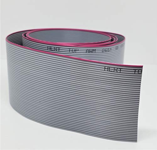 Pc Accessories - Connectors Pro IDC 40P 40 Conductors Silver Flat Ribbon IDC Cable for 2.54mm 0.1" Connectors, 10-Ft Length 40 Pins - Image 3