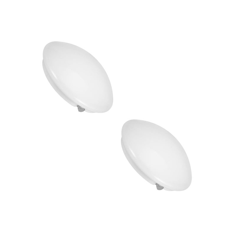 2pcs Magnetic Dome Lamp Shade Light Fixture Lighting Replacement Cover For Living Bedroom Bathroom Mount Light - Image 1