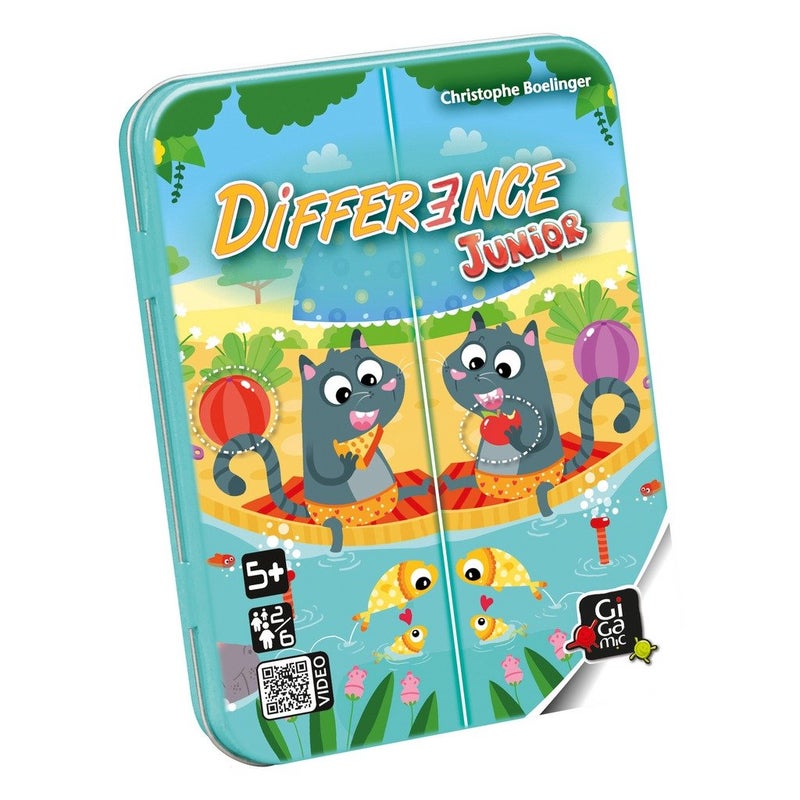 Gigamic Difference Junior Card Game (50 Cards) - Image 2
