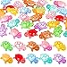 HOMICO Large Resin Turtles 20PCS Luminous Mini Resin Animals Mini Ocean Decoration for Garden Micro Moss Landscape Home Decor 10 Colors - Image 2